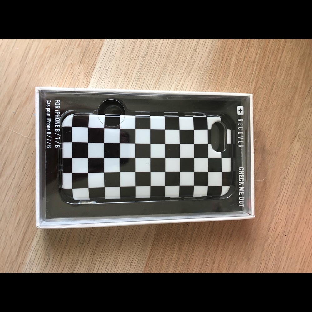 checkered iphone 6/7/8 case